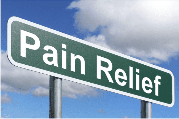 pain relief sign
